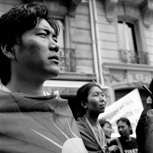 manif tibet